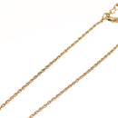 Christian Dior Necklace metal Gold Auth 125882-15