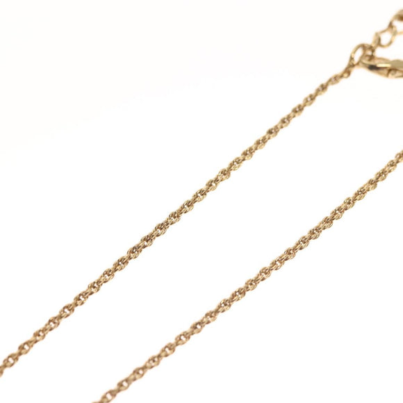Christian Dior Necklace metal Gold Auth 125882