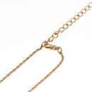 Christian Dior Necklace metal Gold Auth 125882-16