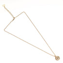 Christian Dior Necklace metal Gold Auth 125882-2