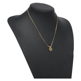 Christian Dior Necklace metal Gold Auth 125883