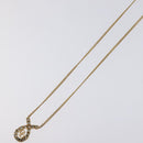 Christian Dior Necklace metal Gold Auth 125883-4