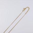 Christian Dior Necklace metal Gold Auth 125883-5