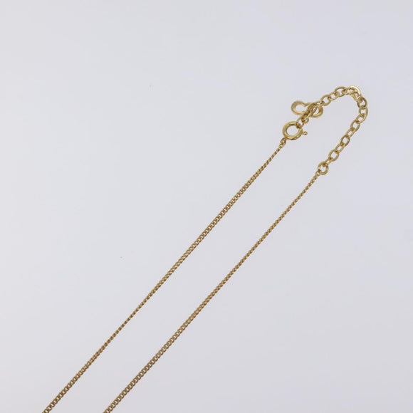 Christian Dior Necklace metal Gold Auth 125883