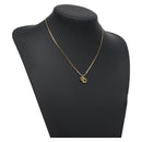 Christian Dior Necklace metal Gold Auth 125886-1