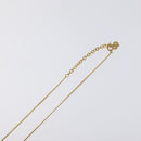 Christian Dior Necklace metal Gold Auth 125886-10