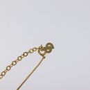Christian Dior Necklace metal Gold Auth 125886-11