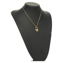 Christian Dior Necklace metal Gold Tone Auth 125889-1