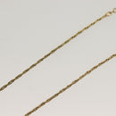 Christian Dior Necklace metal Gold Tone Auth 125889-12
