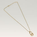 Christian Dior Necklace metal Gold Tone Auth 125889-2