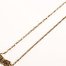 Christian Dior Necklace metal Gold Tone Auth 125890-11