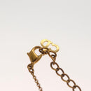 Christian Dior Necklace metal Gold Tone Auth 125890-8