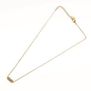 Christian Dior Necklace metal Gold Tone Auth 125890-9