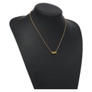 Christian Dior Necklace metal Gold Tone Auth 125891-1
