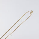 Christian Dior Necklace metal Gold Auth 125892-10