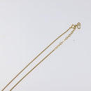 Christian Dior Necklace metal Gold Auth 125892-5