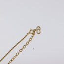 Christian Dior Necklace metal Gold Auth 125892-6