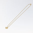 Christian Dior Necklace metal Gold Auth 125892-7