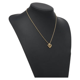 Christian Dior Necklace metal Gold Auth 125893