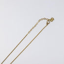 Christian Dior Necklace metal Gold Auth 125893-10