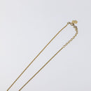 Christian Dior Necklace metal Gold Auth 125893-5