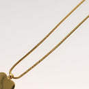 Christian Dior Necklace metal Gold Tone Auth 125894-11