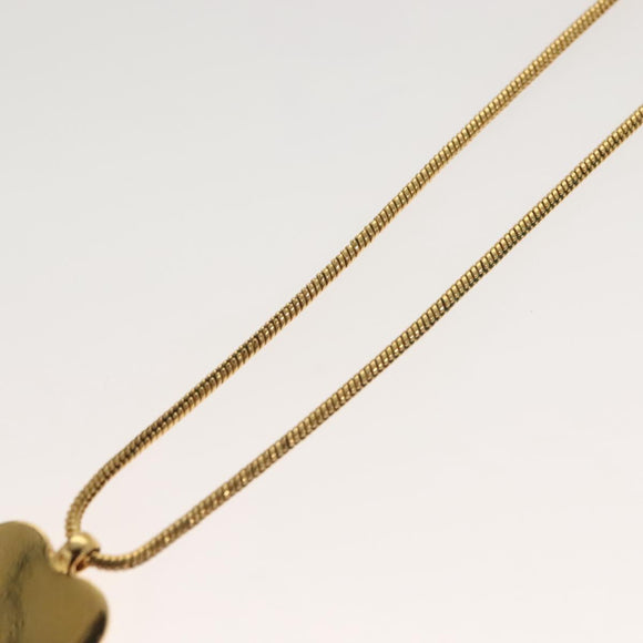 Christian Dior Necklace metal Gold Tone Auth 125894