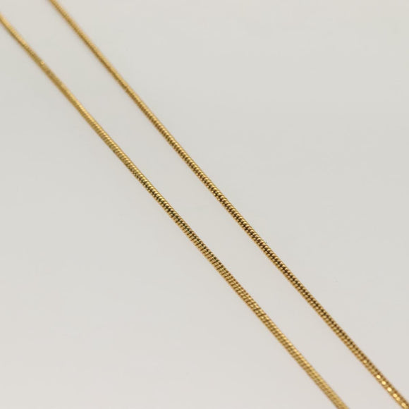 Christian Dior Necklace metal Gold Tone Auth 125894