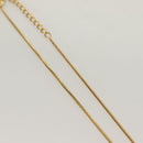 Christian Dior Necklace metal Gold Tone Auth 125894-6