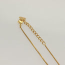 Christian Dior Necklace metal Gold Tone Auth 125894-7