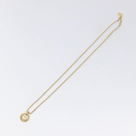 Christian Dior Necklace metal Gold Tone Auth 125895 - 0