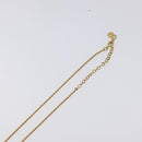 Christian Dior Necklace metal Gold Tone Auth 125895-5