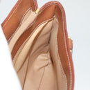 CELINE Macadam Canvas Hand Bag PVC Beige Gold Auth 125903-24