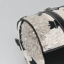 BURBERRY Hand Bag Canvas 2way Black Auth 125906-11