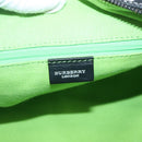 BURBERRY Hand Bag Canvas 2way Black Auth 125906-15