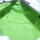 BURBERRY Hand Bag Canvas 2way Black Auth 125906-18