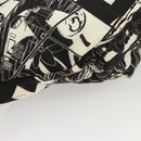 PRADA Shoulder Bag Nylon Black Silver Auth 125913-15