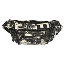 PRADA Shoulder Bag Nylon Black Silver Auth 125913-13