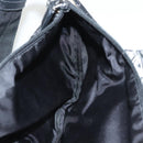 PRADA Shoulder Bag Nylon Black Silver Auth 125913-23