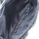 PRADA Shoulder Bag Nylon Black Silver Auth 125913-25