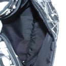 PRADA Shoulder Bag Nylon Black Silver Auth 125913-26