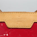 LOUIS VUITTON Vernis Blair MM Hand Bag 2way Rose Andian M91798 LV Auth 125916-14