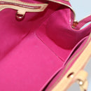LOUIS VUITTON Vernis Blair MM Hand Bag 2way Rose Andian M91798 LV Auth 125916-18