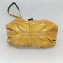 BVLGARI Chandra Hand Bag Enamel 2way Yellow Gold Auth 125921-11