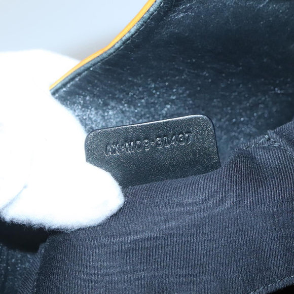 BVLGARI Chandra Hand Bag Enamel 2way Yellow Gold Auth 125921