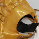 BVLGARI Chandra Hand Bag Enamel 2way Yellow Gold Auth 125921-6