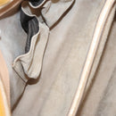 GUCCI GG Canvas Hand Bag Patent leather Beige Gold 257612 Auth 125926-21