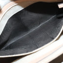 GUCCI GG Canvas Hand Bag Patent leather Beige Gold 257612 Auth 125926-27