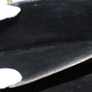 CELINE Shoulder Bag Leather Black Gold Auth 125931-20