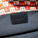 BALLY Hand Bag Vinyl Clear Silver Auth 125936-14